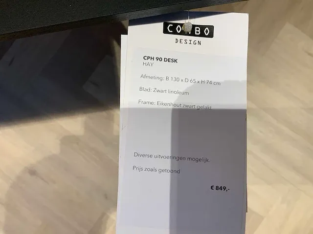 Hay cph 90 bureautafel - afbeelding 4 van  4