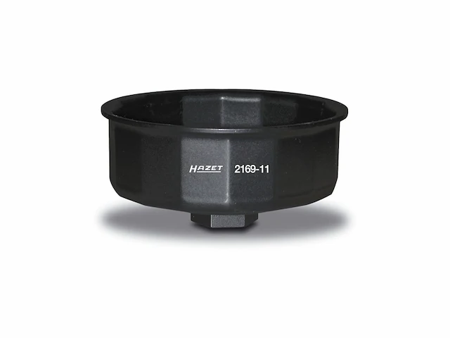 Hazet oliefiltersleutel 2169-11 vierkant hol 125 mm (12 inch) extern 14-vierkant profiel - afbeelding 1 van  2