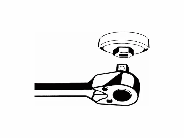 Hazet oliefiltersleutel 2169-11 vierkant hol 125 mm (12 inch) extern 14-vierkant profiel - afbeelding 2 van  2
