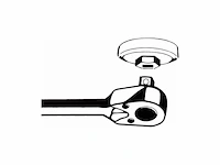 Hazet oliefiltersleutel 2169-11 vierkant hol 125 mm (12 inch) extern 14-vierkant profiel - afbeelding 2 van  2