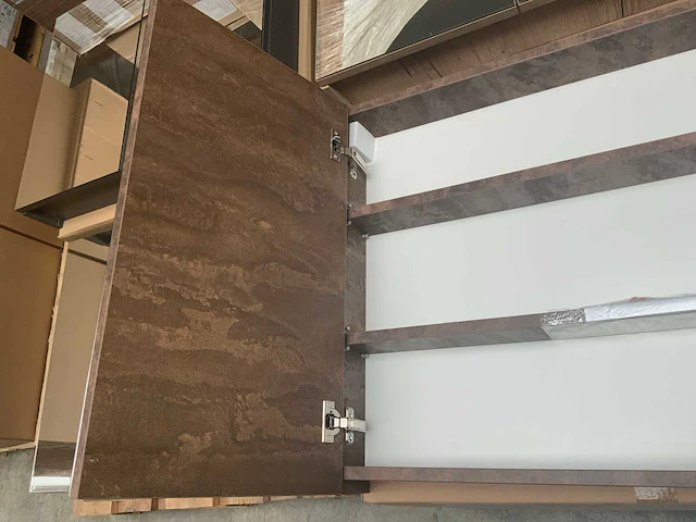 Hb s-line spiegelkast 75cm (2x) - afbeelding 2 van  5