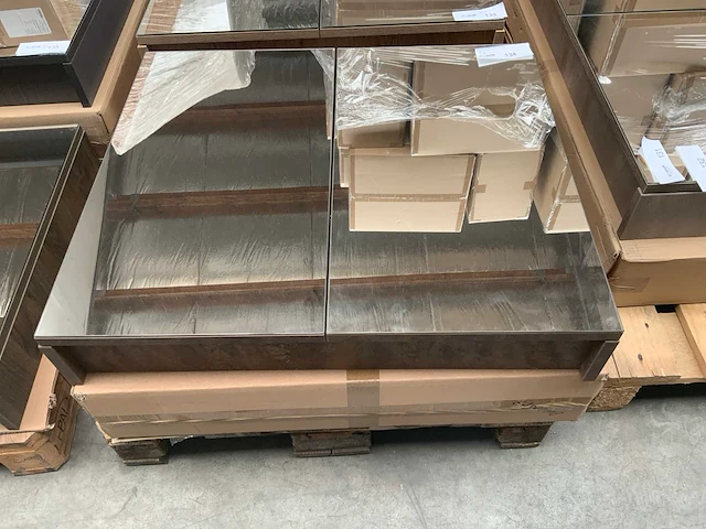 Hb s-line spiegelkast 75cm (2x) - afbeelding 4 van  5