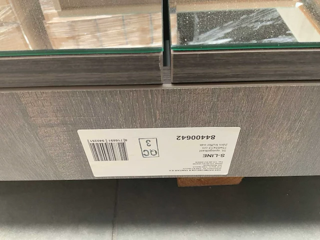 Hb s-line spiegelkast 75cm - afbeelding 2 van  3