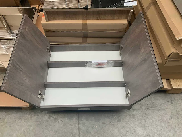 Hb s-line spiegelkast 75cm - afbeelding 3 van  3