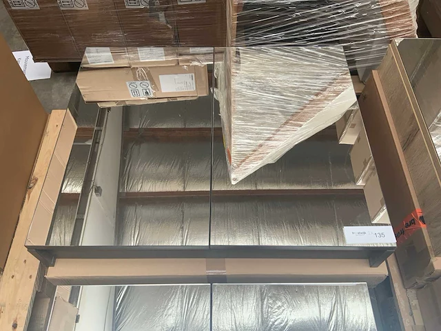 Hb s-line spiegelkast 80cm (2x) - afbeelding 1 van  4