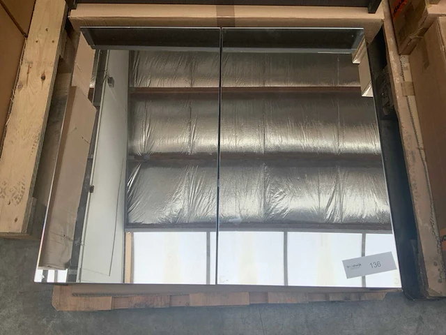 Hb s-line spiegelkast 80cm - afbeelding 1 van  5