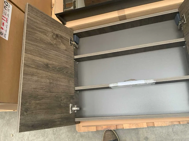 Hb s-line spiegelkast 80cm - afbeelding 3 van  5