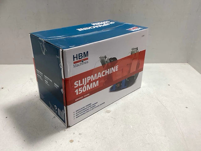 Hbm - 150mm - werkbankslijpmachine - afbeelding 4 van  4