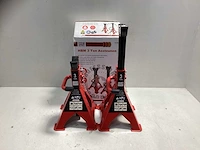 Hbm - 3 ton's - assteunen (2x) - afbeelding 1 van  6