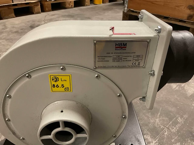Hbm - 50 - stofafzuiginstallatie - afbeelding 4 van  4
