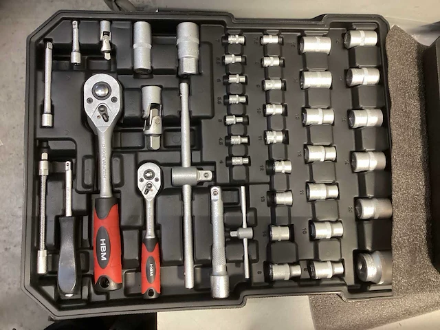 Hbm - 599-delig - gereedschapstrolly 599-delig gevuld - afbeelding 4 van  13
