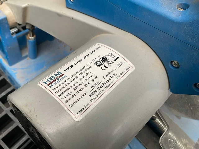Hbm - afkortcirkelzaagmachine - afbeelding 6 van  7