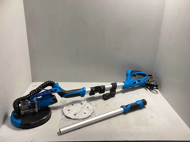 Hbm - hbm wand-plafondschuurmachine 750 watt + ledlamp - afbeelding 1 van  10