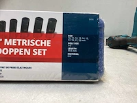 Hbm - krachtdoppenset - 10-delig 1/2” cr-v - afbeelding 2 van  3