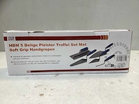 Hbm - pleister troffel set - 5-delig - afbeelding 1 van  3