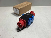 Hbm 1 x 400 volt en 3 x 230 volt verdeelblok - randaarde - afbeelding 1 van  4