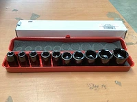 Hbm 10 delige 1/2 inch krachtdoppenset - afbeelding 2 van  3