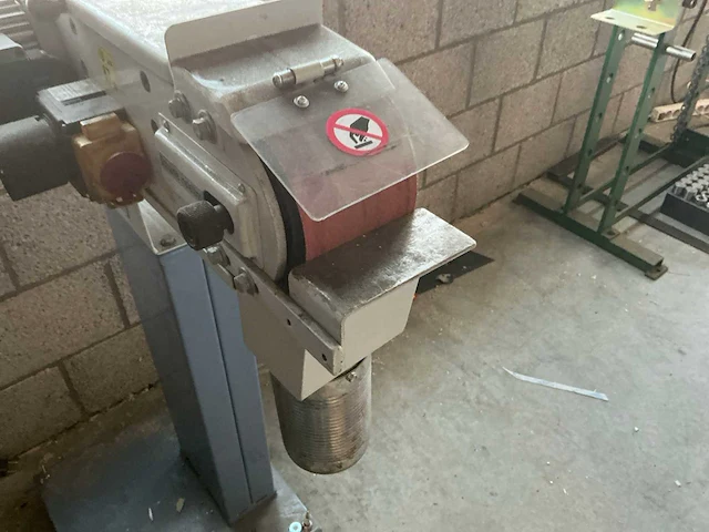 Hbm 100x1220 bandschuurmachine - afbeelding 4 van  9
