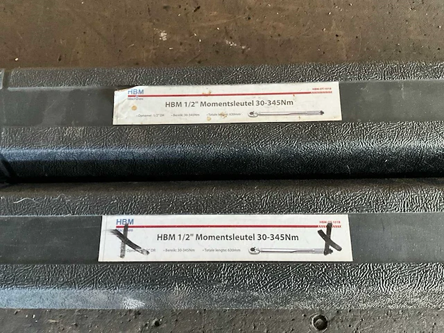 Hbm 1/2" momentsleutel (2x) - afbeelding 4 van  4