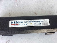 Hbm 1/4 inch momentsleutel 5-25 nm - afbeelding 2 van  2
