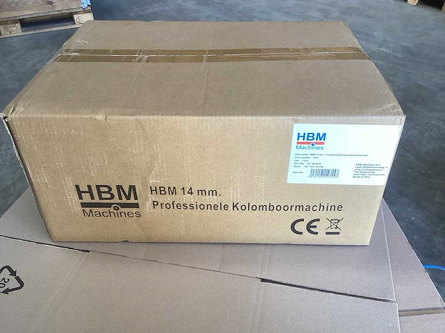 Hbm 14 mm professionele kolomboormachine - afbeelding 3 van  3