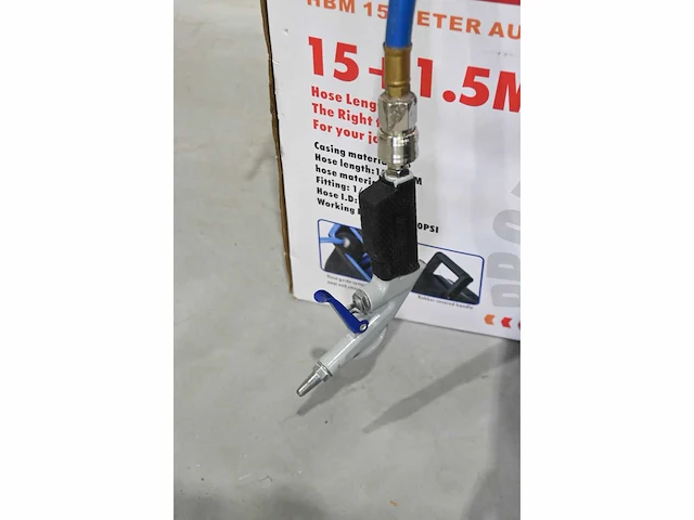 Hbm 15m+1.5m luchtslanghaspel - afbeelding 3 van  4