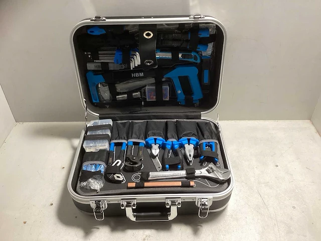 Hbm 228 delige professionele gereedschapskoffer - afbeelding 1 van  7