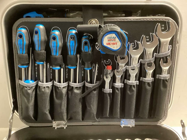 Hbm 228 delige professionele gereedschapskoffer - afbeelding 3 van  7