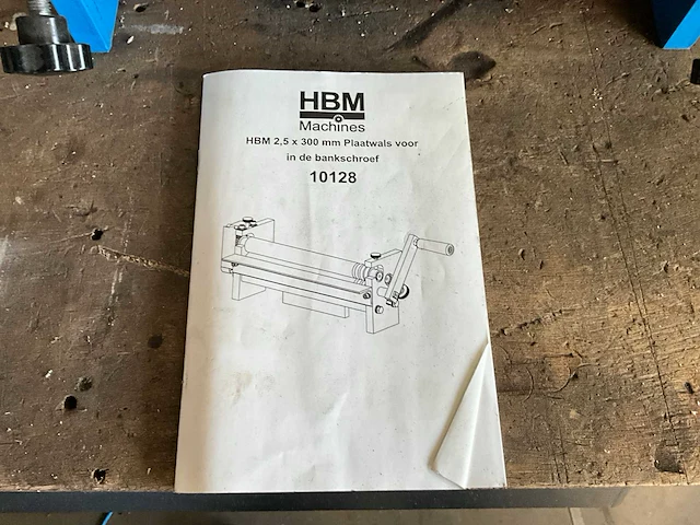 Hbm 2,5 x 300 mm plaatwals - afbeelding 4 van  4