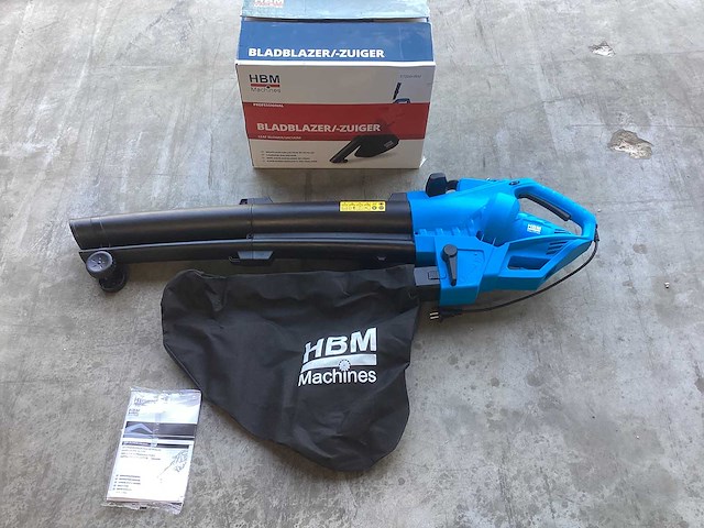Hbm 3-in-1 bladblazer en -zuiger 3000w met variabele snelheid - afbeelding 1 van  3