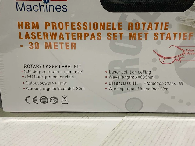 Hbm 30m - bouwlaser - afbeelding 4 van  4