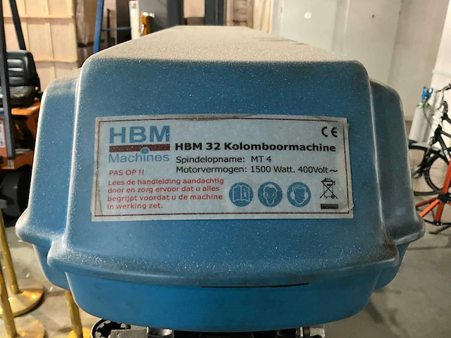Hbm 32 kolomboormachine - afbeelding 12 van  12