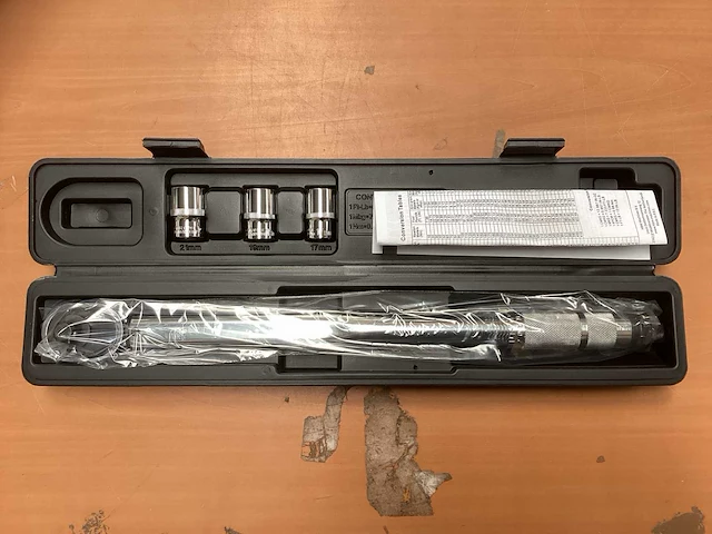 Hbm 5 delige 1/2 inch momentsleutel 28-210 nm - afbeelding 1 van  5