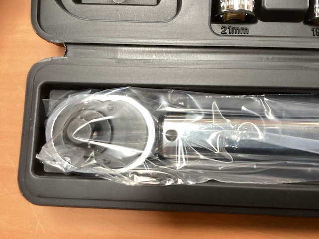 Hbm 5 delige 1/2 inch momentsleutel 28-210 nm - afbeelding 3 van  5