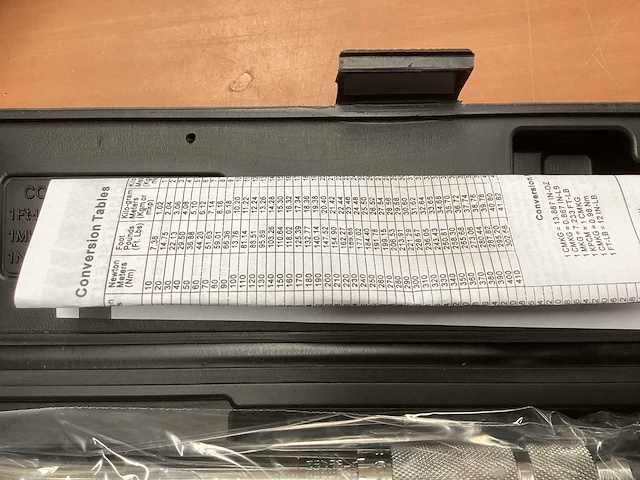 Hbm 5 delige 1/2 inch momentsleutel 28-210 nm - afbeelding 5 van  5