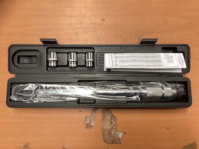 Hbm 5 delige 1/2 inch momentsleutel 28-210 nm - afbeelding 1 van  5