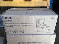 Hbm 8 inch houtbandzaagmachine – 300w motor, 85 mm zaaghoogte, precisieg - afbeelding 2 van  2