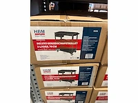 Hbm deluxe 3 laags universele gereedschapswagen met la en rek - afbeelding 1 van  3