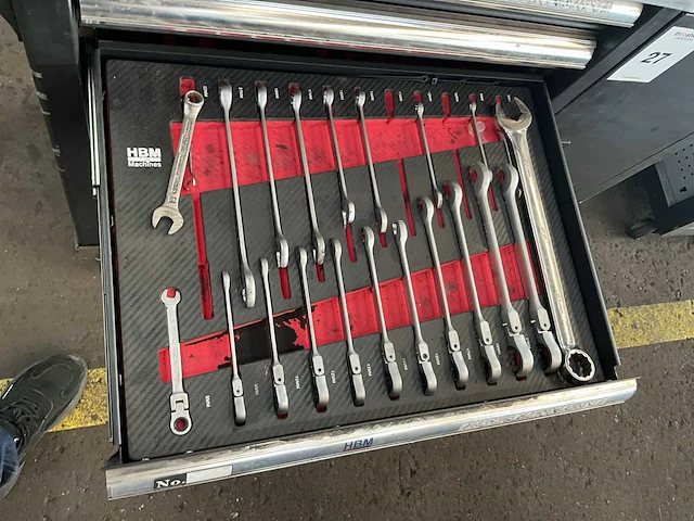 Hbm gereedschapswagen - afbeelding 6 van  10