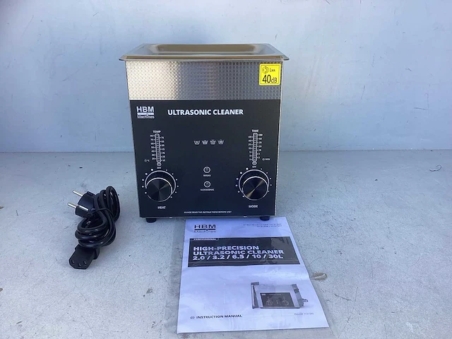 Hbm high precision ultrasoon reiniger - afbeelding 2 van  2