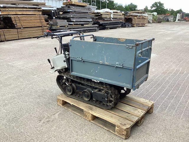 Hbm mini dumpen rupsgraafmachine - afbeelding 3 van  10