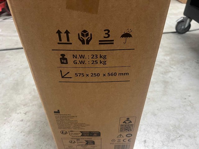 Hbm oliegesmeerde compressor 24 liter - afbeelding 3 van  3