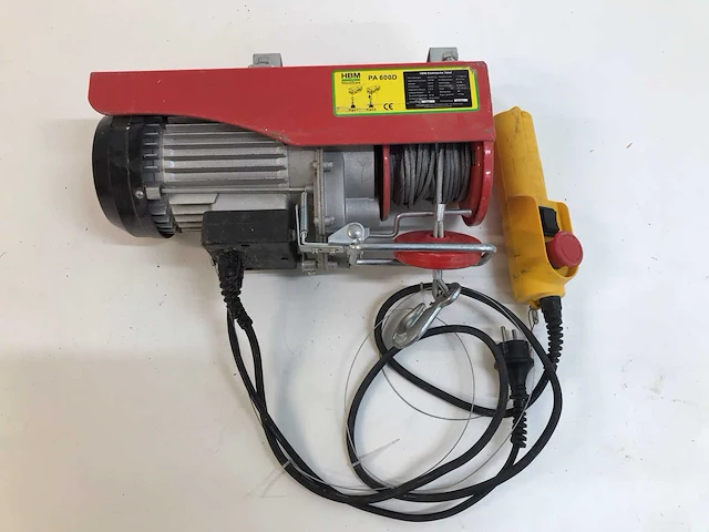 Hbm pa 600d elektrische kettingtakel - afbeelding 1 van  3