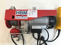 Hbm pa 600d elektrische kettingtakel - afbeelding 2 van  3