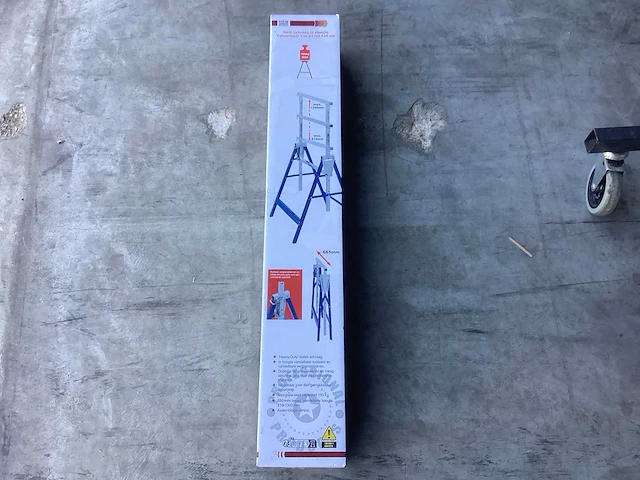 Hbm schraag in hoogte verstelbaar van 81 tot 130 cm - afbeelding 3 van  4