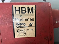 Hbm sp 150p polijstmachine - afbeelding 4 van  6
