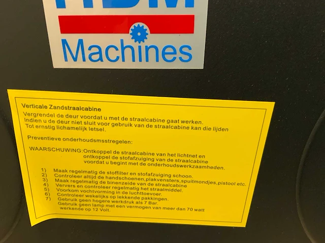 Hbm straalcabine - afbeelding 4 van  10