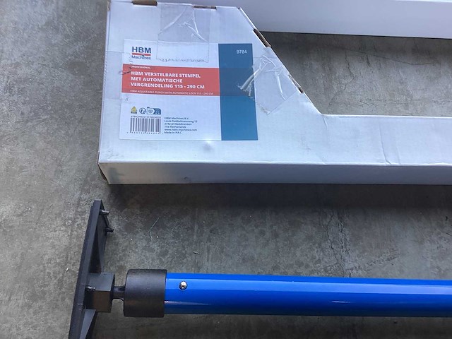 Hbm verstelbare stempel met automatische vergrendeling 115 - 290 cm - afbeelding 3 van  3