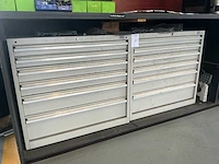 Hbm werkplaats ladekast (2x) - afbeelding 1 van  20