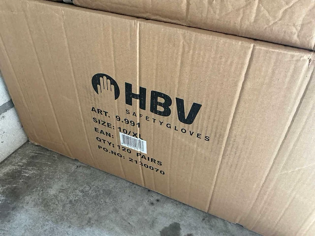 Hbv 9.991 werkhandschoen (696x) - afbeelding 4 van  5